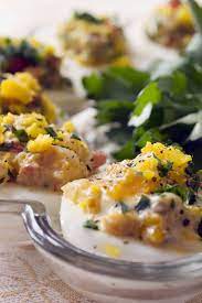 Shrimp Deviled Eggs Recipe Recipe Nyt Cooking Shrimp Deviled Eggs Cooking