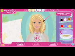 Hair Look Style Frizuri Emo Super Marfa Barbie Games Tutorial Youtube Barbie Games Childhood Memories 2000 Games For Girls Online
