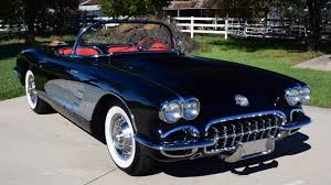 Good body with driver quality paint. 1958 Chevrolet Corvette Convertible S101 Houston 2016