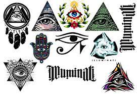 Art surreal eye tattoohand pencil drawing on paper stock photo. Illuminati Illuminaten Temporary Tattoos Befristet Tatowierungen Amazon De Beauty
