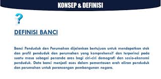 Banci penduduk dan perumahan malaysia 2020 adalah projek banci yang akan dijalankan di semua kawasan perumahan dan kediaman di seluruh malaysia pada tahun. Portal Mycensus Banci Penduduk Dan Perumahan Malaysia