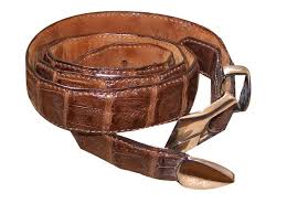 Large choix de taille et matière. Ceintures Homme Autre Marque Ceintures Homme Cuirs Exotiques Marron Ref 50865 Joli Closet