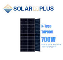 Solar N Plus High Efficiency Bifacial Topcon Solar Module 700W 705W 710W  Cec/SGS/TUV
