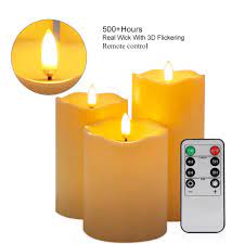 Easygoing radiant flameless led candles, remote controlled multi color flameless color changing led candles with oval frosted. 4 5 6 Led Flameless Candles Remote Control For Wedding Party Romantic Home Decor Buy At A Low Prices On Joom E Commerce Platform