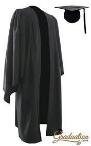 Classic Black Bachelors Graduation Cap Gown Best Selling Uk Styled University Graduation Gown For Bache Graduation Cap And Gown Cap And Gown Graduation Gown