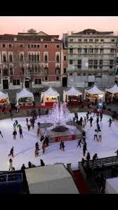 Ice Skating Rink Campo San Polo Venice Italy Old Town Italy Italy Travel Christmas In Italy
