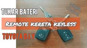 Maybe you would like to learn more about one of these? Cara Tukar Bateri Remote Kereta Keyless Toyota Diy Youtube