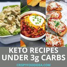 Reducing carbs and replacing them with healthy fats can cause your body to enter a metabolic state known as ketosis. 21 Healthy Keto Recipes Under 3 Carbs That Will You Need