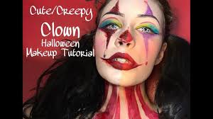 creepy cute clown makeup