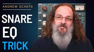 LEARNING FROM THE PROS: ANDREW SCHEPS' SNARE EQ TRICK!  @PuremixAudioTutorials