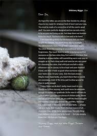 Inside The Book A Letter To My Dog Lettering Books Dogs