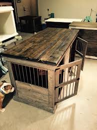Handcrafted Dog Kennel And Dog Crate Custom Dog Kennel Wooden Dog Kennel Wire Crate Den For Dog Www Ke Custom Dog Kennel Dog Crate Cover Indoor Dog Kennel