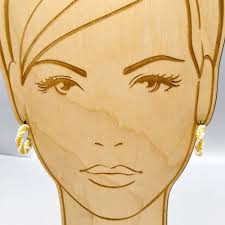 Vintage Twisted Hoop Earrings