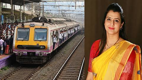 मुंबई लोकलमध्ये विद्यार्थ्यांसाठी ३ डबे राखीव करा; तेजस्वी घोसाळकरांची रेल्वेमंत्र्यांकडे मागणी