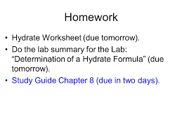 If an article is not needed. Chapter 8 Hydrates Ppt Video Online Download