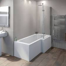 Boston Eco Shower Bath 1700 X 850 Rh Inc Panels And 8mm Hinged Screen Shower Bath