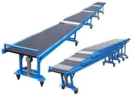 Nihva Telescopic Belt Conveyor Can Not Be Used In Loading Bays Waterways Or Harbors But Also As A Conveyor Belt On Th Conveyors Conveyor System Manufacturing