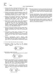 Tegangan ac dan dc arus dc (direct current) adalah arus yang yang arahnya selalu mengalir dalam satu arah. Soal Transformator Pdf