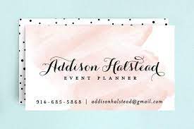 Minted's business is more than greeting cards: Pink Wash Business Cards By Hooray Creative Minted Wedding Planner Business Card Business Card Inspiration Business Stationery