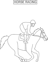 Image Result For Melb Cup Kids Melbourne Cup Horse Coloring Pages Coloring Pages