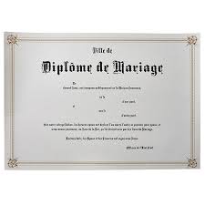 Écrire le nom de l'école : Doublet Imprimeur De Diplomes De Mariage Noces D Argent Or Et Diamant