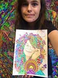 Janis' creativity didn't stop at the microphone. Her drawings and  handwritten sketches offer a rare look into the inner world of an artist  who felt everything deeply. ✏️💙 Which of these pieces