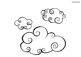 Hundreds of free spring coloring pages that will keep children busy for hours. Clouds Coloring Pages Free Printable Cloud Coloring Sheets