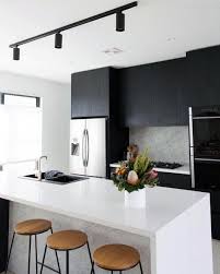 Top 60 Best Track Lighting Ideas Interior Light Designs In 2020 Modern Kitchen Interiors Modern Kitchen Design Tuscan Kitchen
