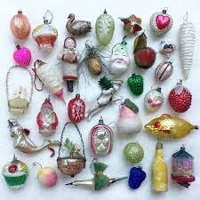 All christmas ornaments can be shipped to you. My Collection Of Antique Xmas Ornaments For My German Feather Tree Antique Christmas Ornaments Christmas Ornaments Vintage Christmas Ornaments