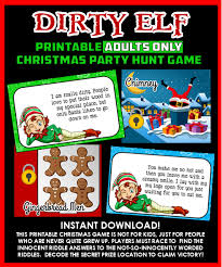 If you know, you know. Dirty Elf The Adult Christmas Party Game