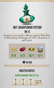 Master Notes For All Potions In Harry Potter Wizards Unite Harry Potter Wizards Unite Wiki Guide Ign Harry Potter Wizard Potter Harry Potter