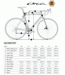 Orbea Bike Size Chart