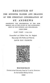 Find out how surnames are ranked in popularity, how many people in the united states of america bear a particular name, and how the statistics change between 1990 and 2000 us censuses. Register Of St Andrews The Scottish History Society