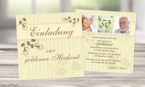 Hier finden sie tolle einladungskarten!. Einladungskarten Goldene Hochzeit