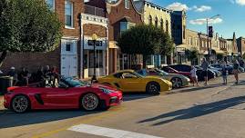 Schonesland 2026 Porsche Display at “Thursday Nights in Pella”