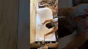 Order your kit now at refinishedbathsolutions.com Ekopel 2k Diy Bathtub Refinishing Kit How To And Review Watch Before Buying Youtube