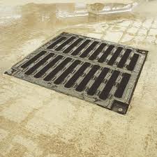 Allproof Polymer Concrete Pit33 With Cast Iron Grate In A Garden Centre Perfect For High Capacity Surface D In 2020 Surface Drainage Landscape Design Botanical Center