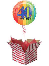 Create your photo balloon today personalised balloons. Celebrate 40th Birthday Balloon Delivery Dublin Ireland