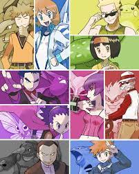 Kanto Gym Leaders Pokemon Gym Leaders Pokemon Pokemon Gym