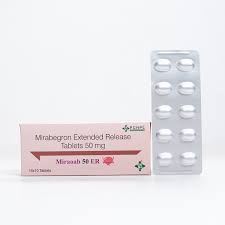 Mirabegron Extended Release Tablets 50 Mg at ₹ 356.25/stripe | Mirabegron  Tablet in Mohali | ID: 2852332494848