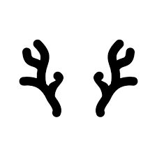 Reindeer Horns Free Vector Icons Designed By Freepik Reindeer Horns Christmas Reindeer Christmas Raindeer