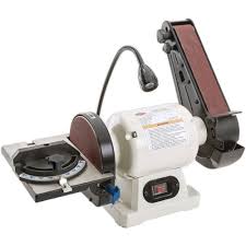 Shop Fox 2 In Belt 6 In Disc Sander Benchtop Combo W1838 The Home Depot In 2020 Diy Belt Sander Belt Grinder Belt Sander