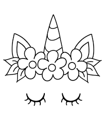 Desenhos De Unicornio Chifre 4 Para Colorir E Imprimir Colorironline Com