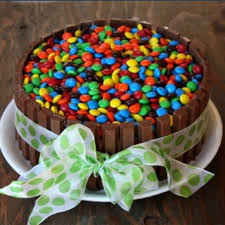 Do It Yourself Diy Kick Kat Chocolate Icing Cake What You Do Is Bake A Cake Of Your Choice Cover It With Cho Cute Birthday Cakes Kit Kat Cake Kitkat Cake