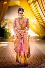 And that's why, just to make your search for wedding pattu sarees a tad bit easier, i have curated a list of 20 latest pattu saree designs worn by real brides on their big day. Embellished Bordered Kanjeevarams Are Here To Stay Indian Bridal Fashion Bridal Sarees South Indian South Indian Wedding Saree