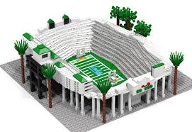 The rose bowl stadium is an historic american athletic stadium located in pasadena, california and host to the annual rose bowl game. Rose Bowl Stadium Ucla Bruins Brick Model Etsy Rose Bowl Stadium Rose Bowl Ucla Bruins
