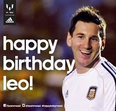Messi was born on june 24, 1987, in rosario, argentina. Team Messi On Twitter Happy Birthday Leo Tweet Your Birthday Wishes For Leo Adding Happybdaymessi Http T Co Y1x2a4zjau
