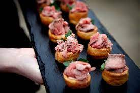 The Reinvention Of The Canapes By Kalm Kitchen Catering Food Catering Wedding Food