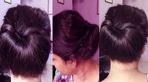 Fix the ends with bobby pins. Indian Bun Hairstyles For Short Hair Novocom Top