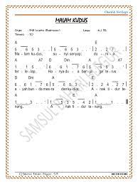 Not angka lagu malam kudus. Malam Kudus Kj 92 A Pdf